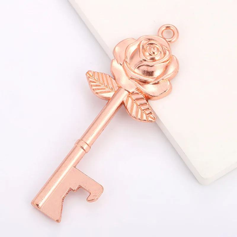 beer keychain Portable Vintage Key Shaped Portable Vintage Metal Key Shaped Keychain Beer Bottle Opener Keyring Bar Tools