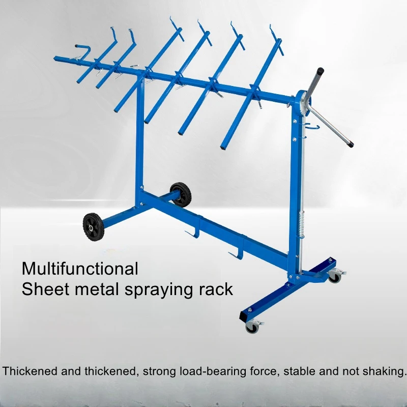 

Automotive multifunctional paint spraying bracket door hood hood rotating tool holder bumper placing special racks