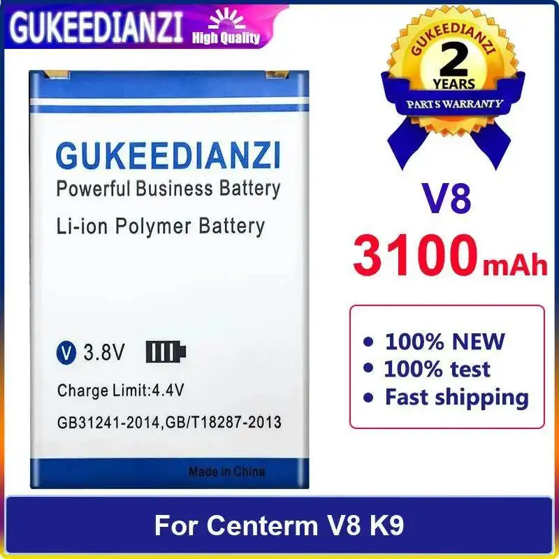 

For Centerm V8 K9 Lightweight Pos Machine Battery 3100Mah