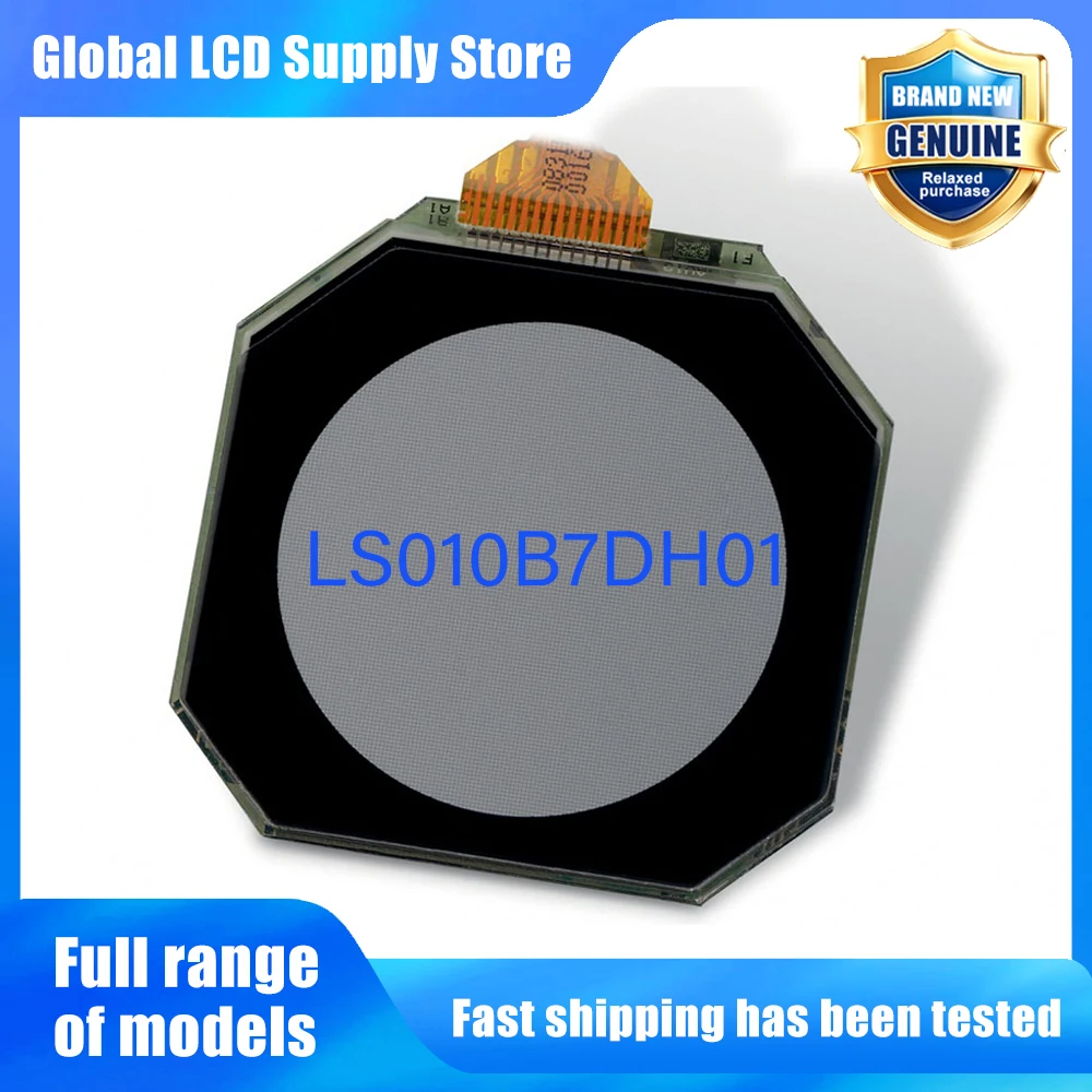 LS010B7DH01 New Original A-Grade 0.99 inch 128x128 LCD Display Screen for Wearable/Smart Device