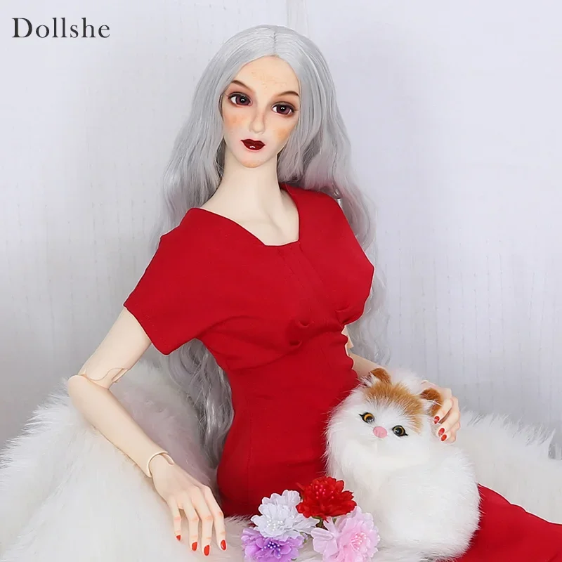 Dollshe craft DS Ausley Love 26F Classic soft bjd sd doll 1/3 body model boys oueneifs High Quality toy  Fashioh shop