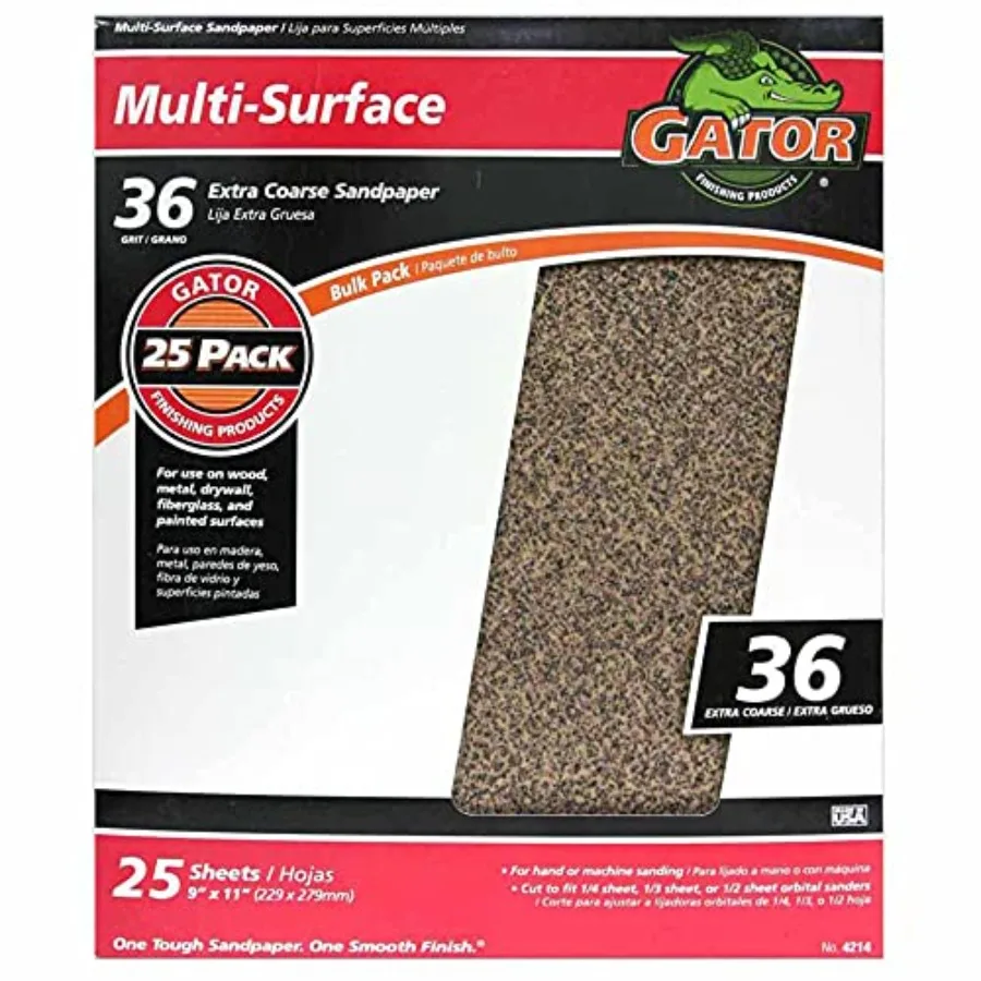 

9" x 11" Multi-Surface Sanding Sheets,,25 Pack