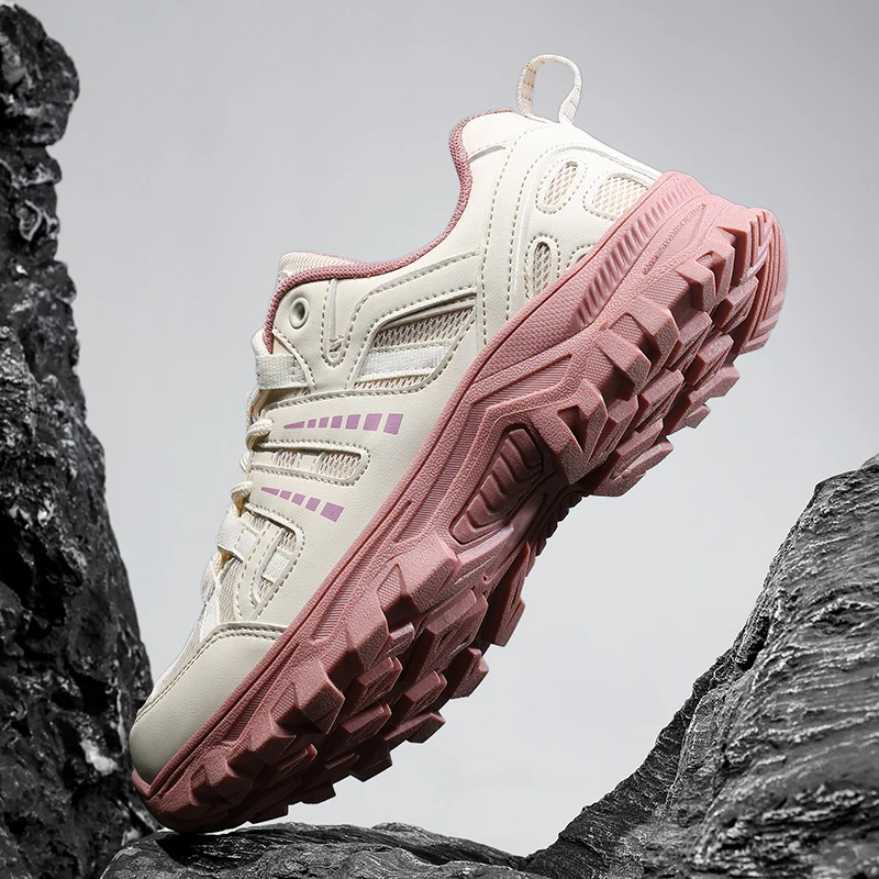 

High Quality Men Hiking Shoes Climbing Sneakers Unisex Outdoor Athletic Sport Shoes Men Trekking Mountain Shoes Tenis Masculino