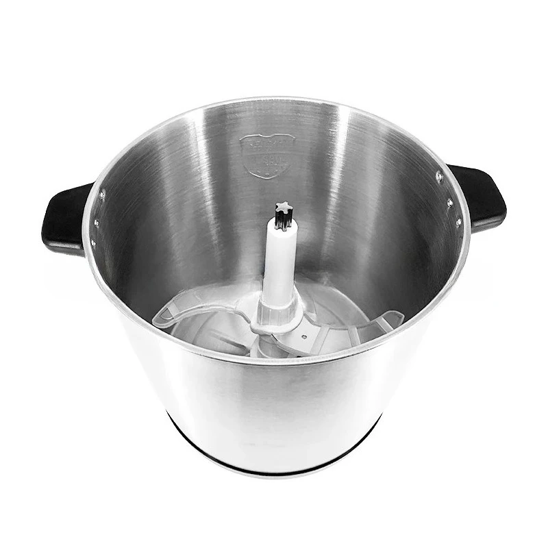 12L Metallo Fufu Macchina Cucina Domestica Mixer di Alimenti Verdura Foufou Frullatore di Frutta Strumento di Miscelazione Spina EU UK di Grande Capacità