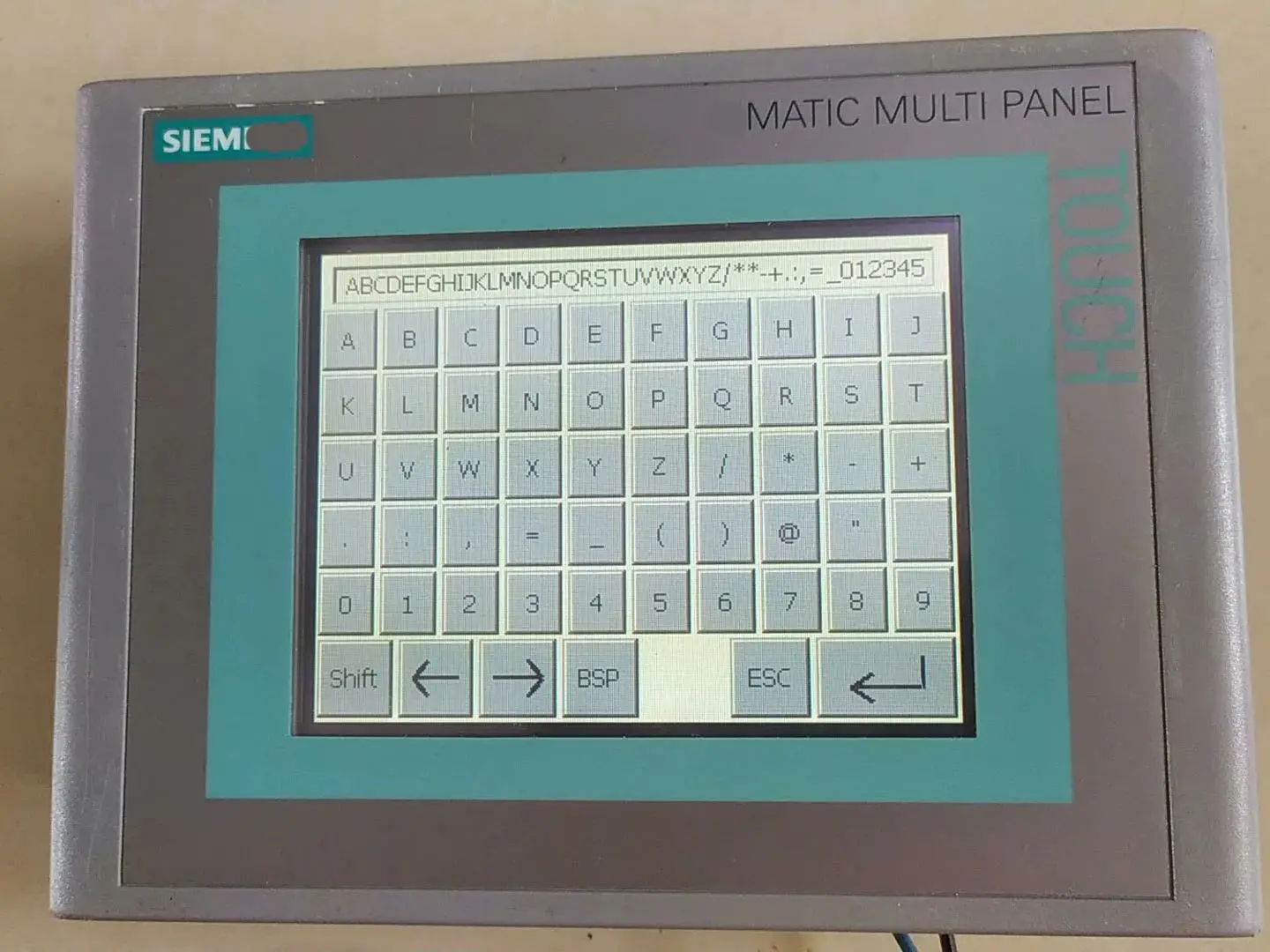 6AV6642-0EA01-3AX0 HMI Panel for Siemens 6AV6 642-0EA01-3AX0