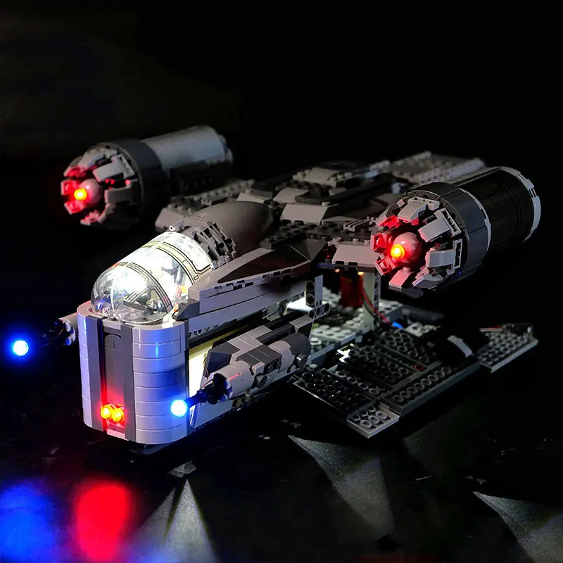 Kit de luz LED para LEGO 75292, modelo de cresta de afeitar, Ideas de lámpara, regalo DIY (no incluye bloques de construcción, Kits de ladrillos, juegos de modelos)