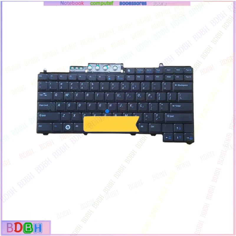 ZQ  US Language For Dell Latitude d620 d630 D820 D830 Black Laptop English Keyboard 0JW467 14PTDH3579
