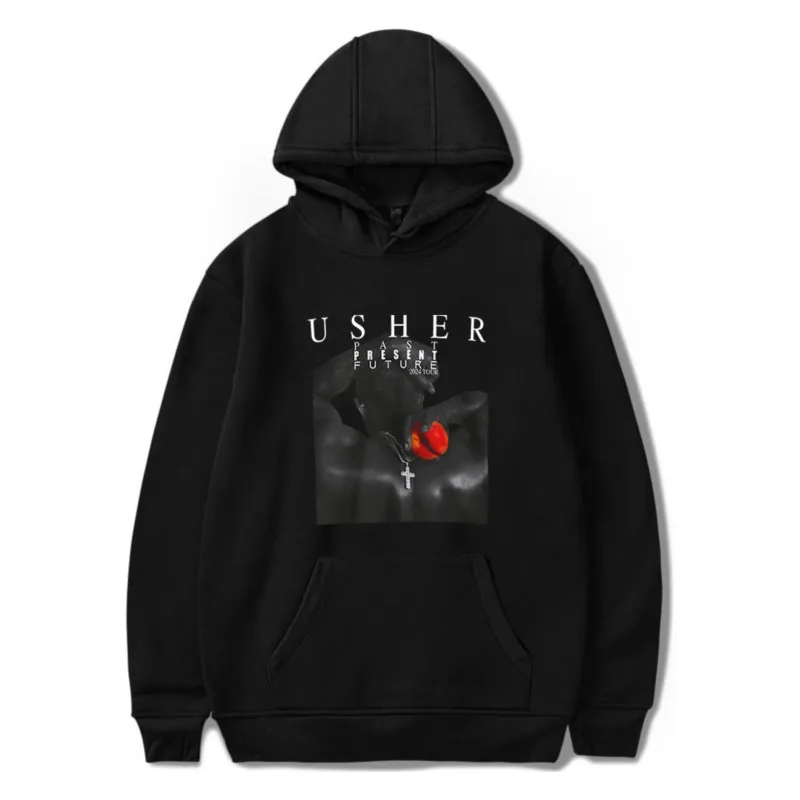 

Usher Past Present Future Tour Hoodie Merch For Men/Women Unisex Winter Long Sleeve Sweatshirt Cosplay Hooded Streetwear