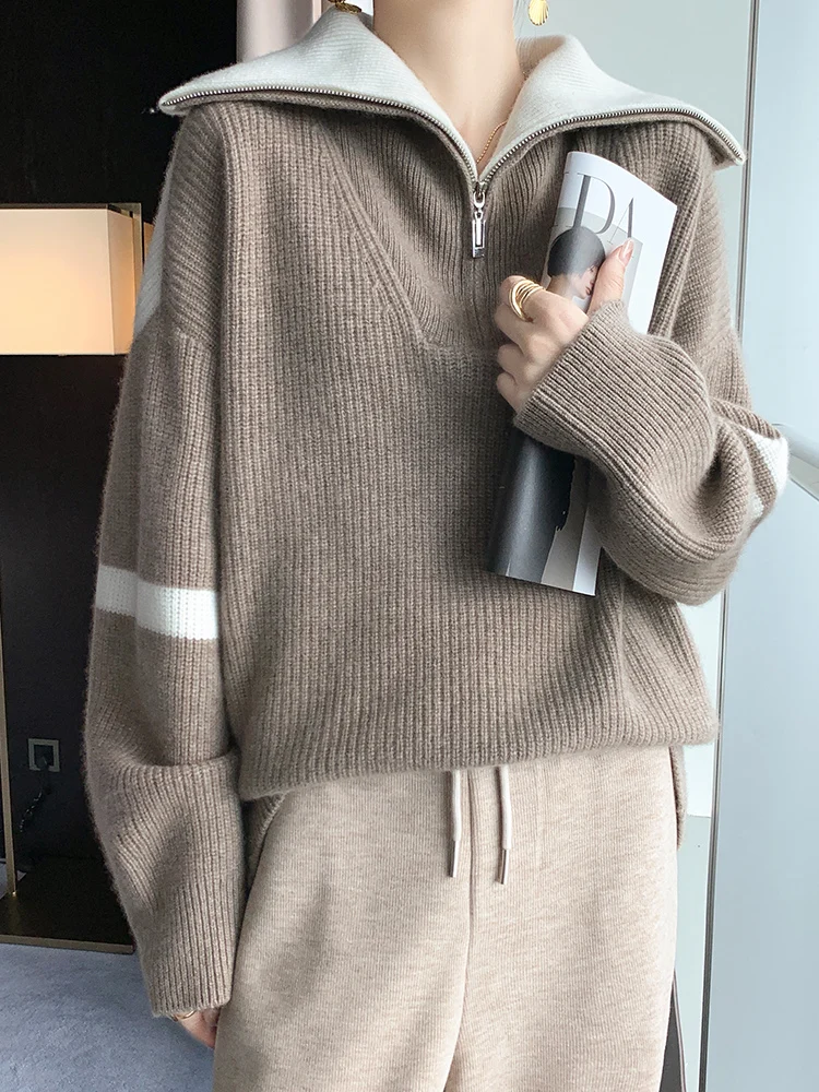 

Женская высокая водолазка из 100% мериносовой шерсти, цветной пуловер с длинными рукавами, уютный осенне-зимний сезонный незаменимый теплый свитер