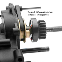 AED7-RC Car Upgrade Speep Conversion Paddles Gear For 1/8 Yikong YK4082 YK4083 YK4102 Gavebox RC Car Upgrade Accessories