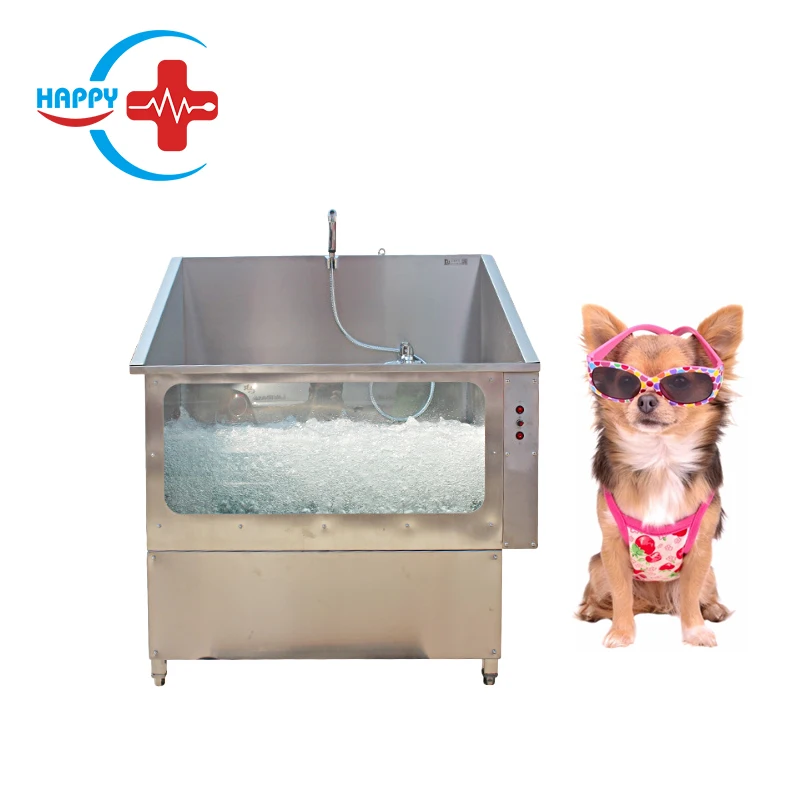 

HC-R018 Hot sales Animal stainless steel Pet Dog Cat washing pool, bathtub for animals