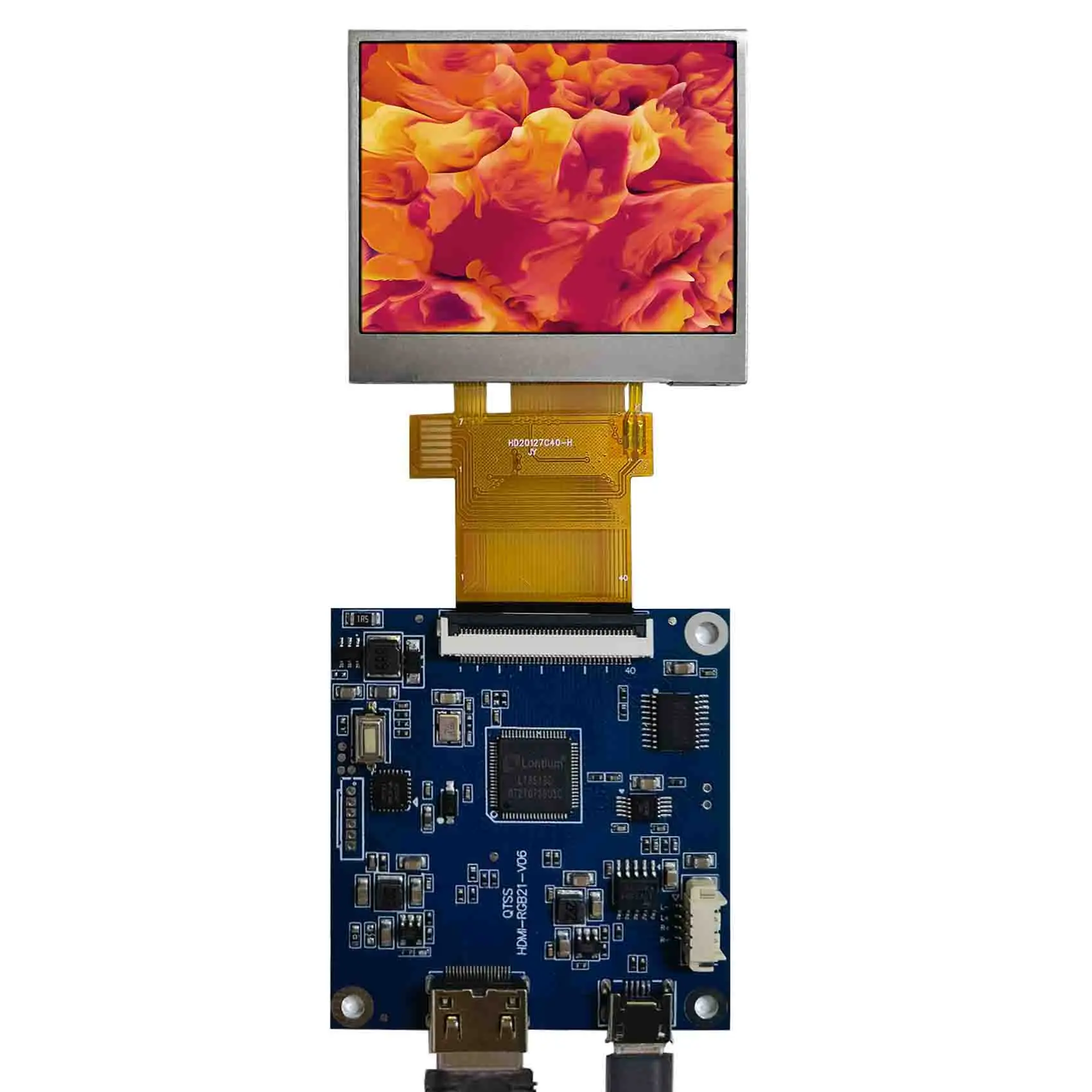 Consumer Electronics Ips Lcd Screen 800Nits Outdoor Lcd Display Module Vs20127C40H 2