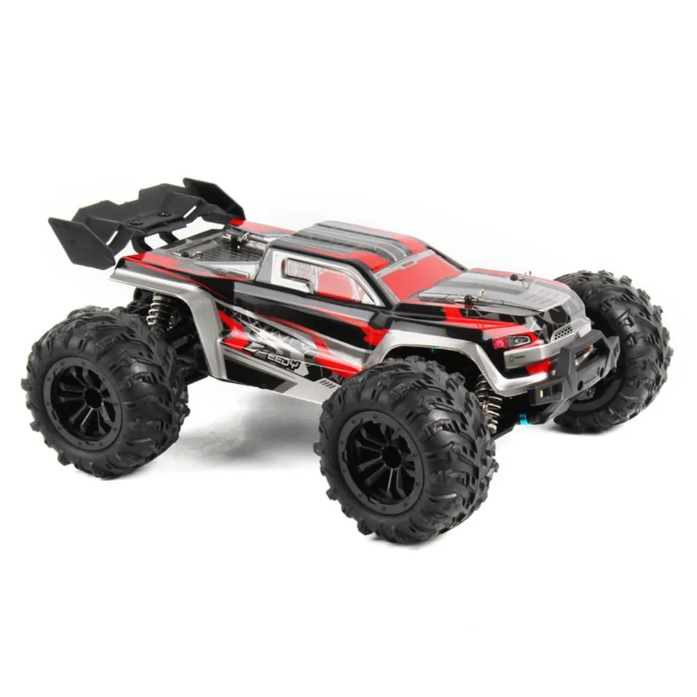 Auto RC Fuoristrada 4X4 in Plastica da 12 Pollici 1/16 SCY 16102 Monster Truck Telecomandato con Albero di Trasmissione in Metallo e Protezione di Ricarica