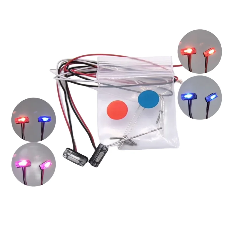Tamiya Outline Marker Lamp LED Side Light for Tamiya 1/14 RC Truck Scania 770s 56371 Actros Volvo Tractor Trailer LESU Parts