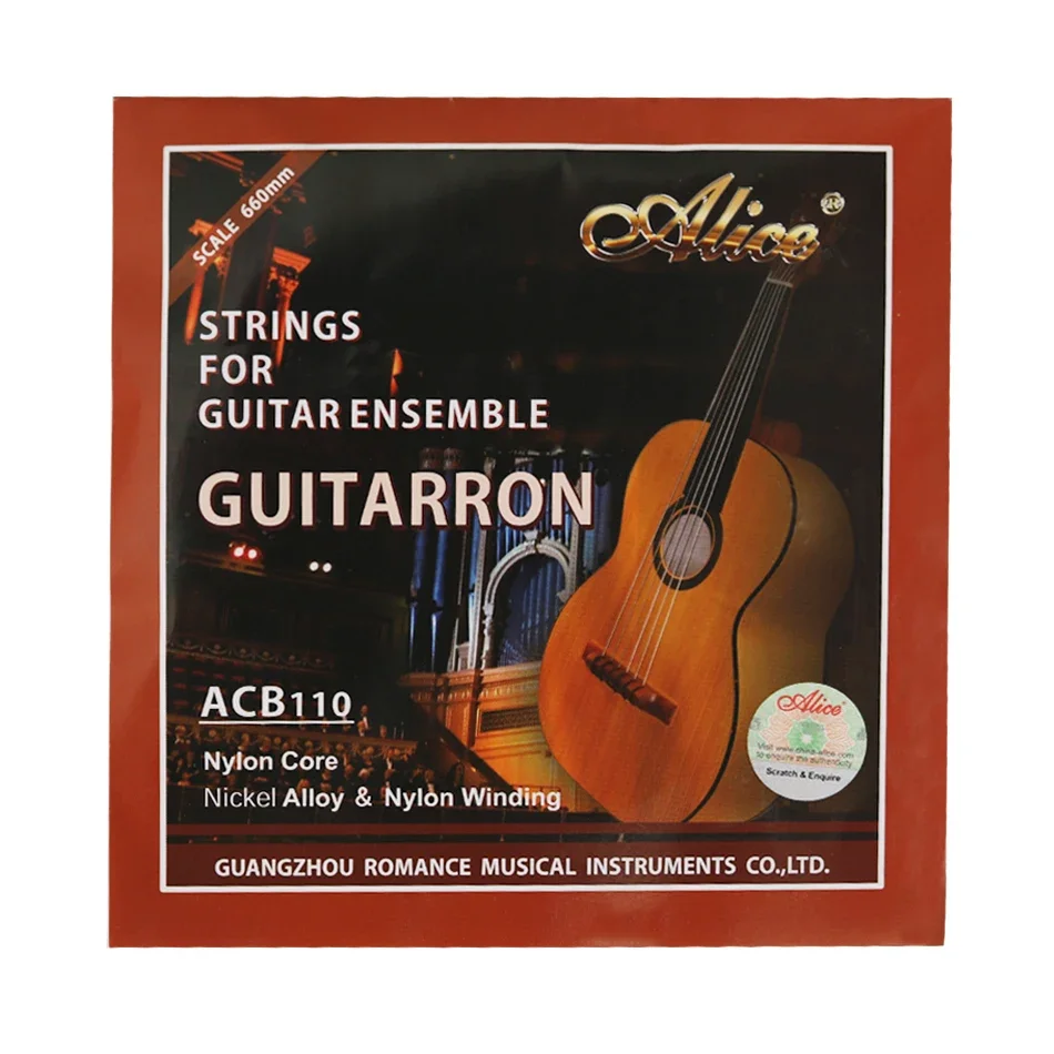 

Alice Professional Guitarron Набор струн для гитарного ансамбля