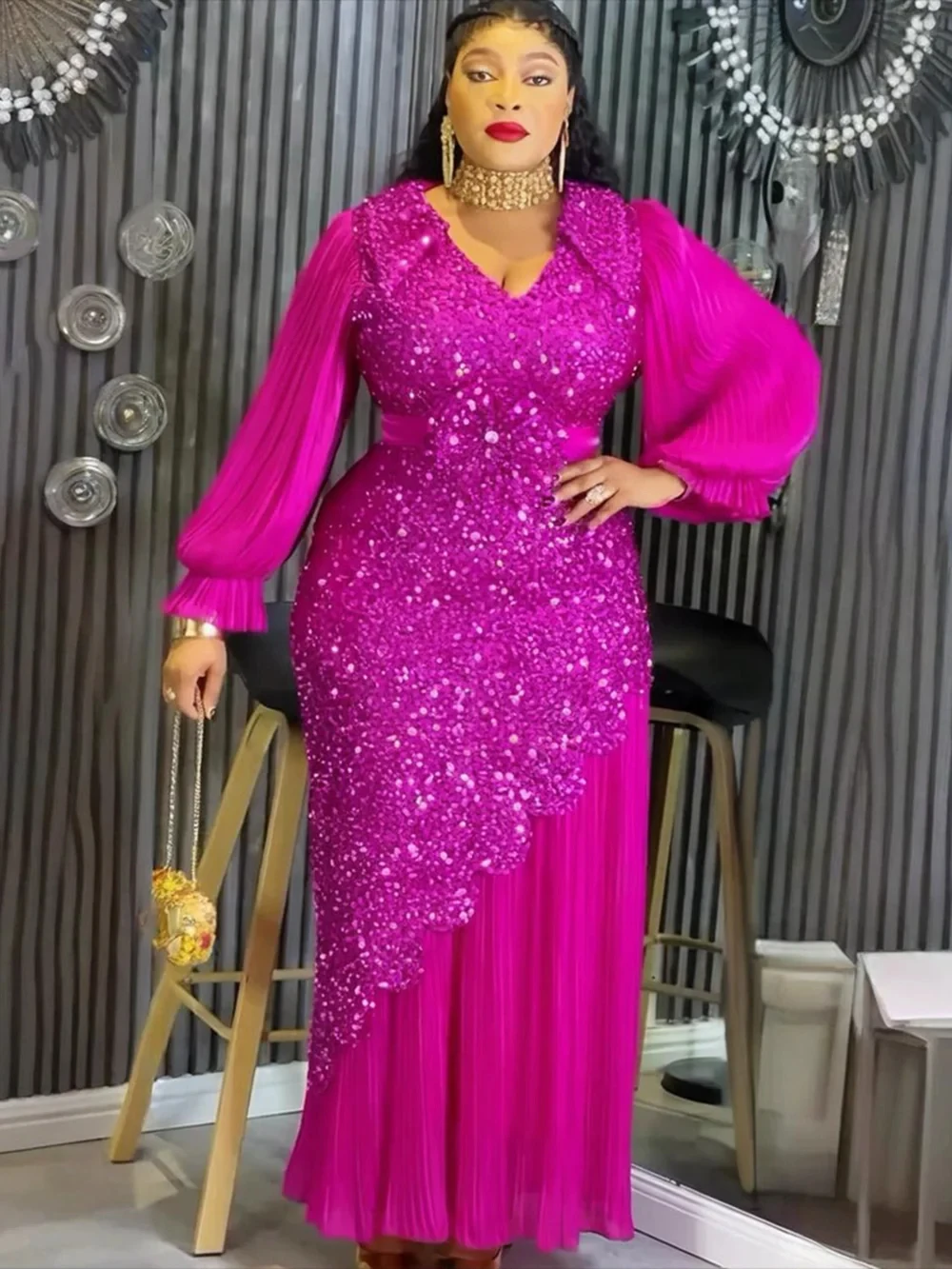 Thumbnail 3 - #84 Discounted Womens Sequin Party Dress Worth Buying