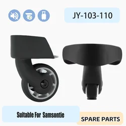For Samsonite JY103 JY105 JY106 Luggage Silent Wheels Replacement Kit - Universal Silent 360° Swivel Wheels Repair