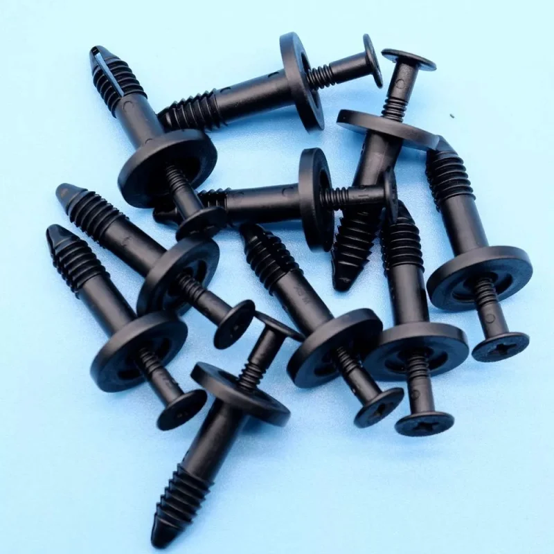 

500x Interior Rear Sill Plate Rivet Clips Trim Panel Retainer Push-Type For Ford E-150 E-350 Super Duty N808331S N807577-S