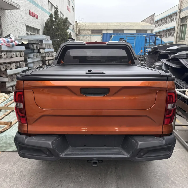 High Quality Manual Roll Up Hard Tonneau Cover Hunter - Aluminum Retractle Roller Shutter Waterproof Ing Pickup