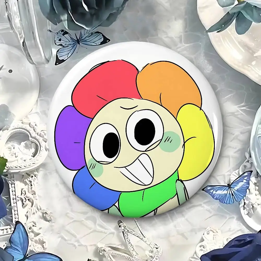 الكرتون لعبة D-Dandys World-S شارات صفيح لينة زر دبوس بروش شارة معدنية مخصصة مجوهرات اكسسوارات قبعة حقيبة التلبيب