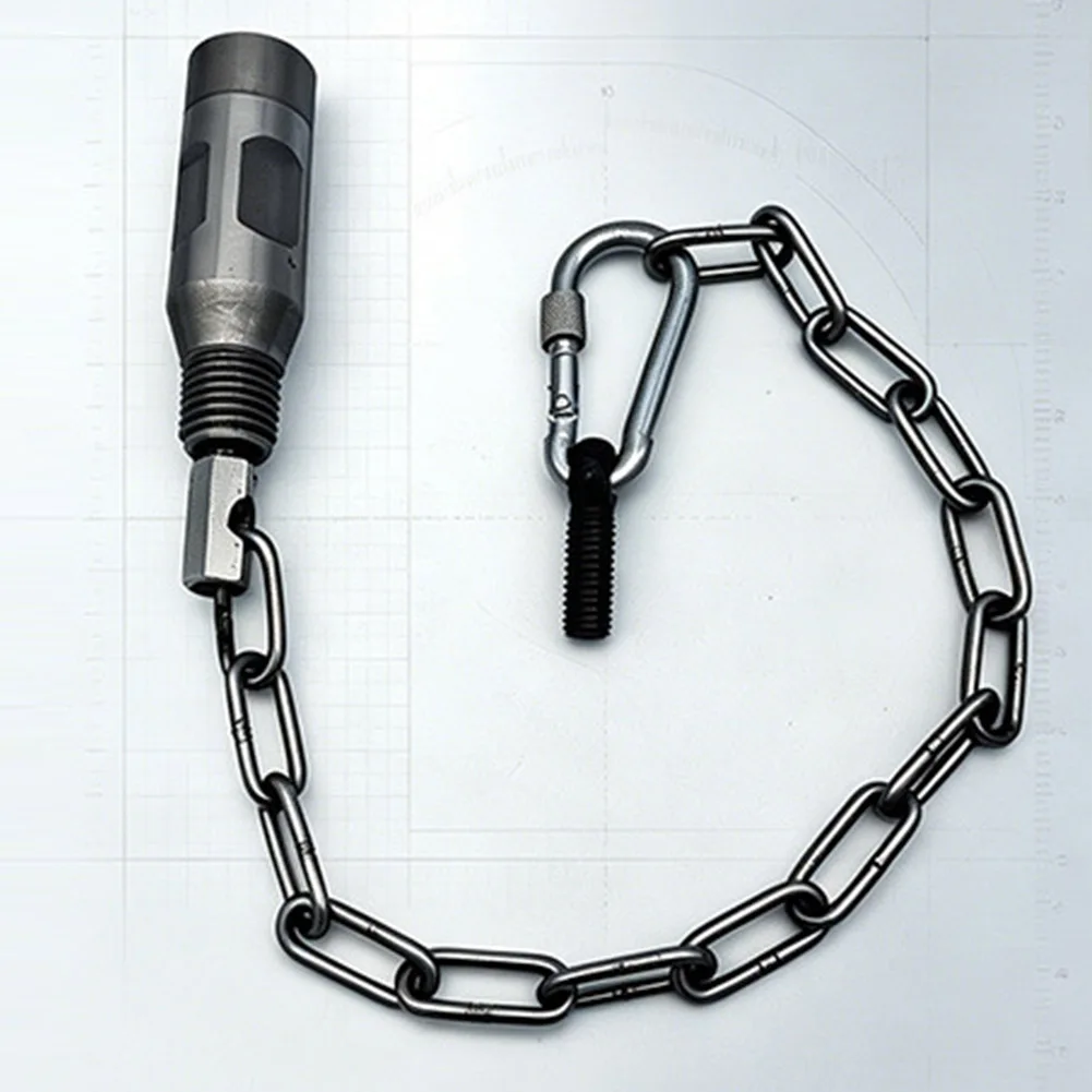 1pc Water Drill Core Anti-Drop Device Chain Safety Retainer For 63-300mm Concrete Drilling Machines Power Tool Accessories