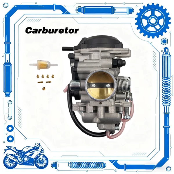Carburador de accesorios de motocicleta impecable 5FG-14901-00-00 para YAMAHA TTR225 TTR-225 XT225 TTR XT 225 1999-2004 5FG149010000