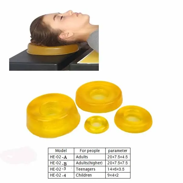 HE-02A Rehabilitation Therapy Supplies Donut Head Pad Position Gel Pads For Head Surgery Support
