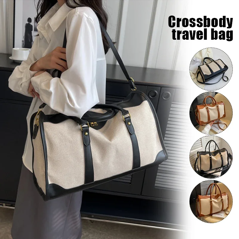 

Fashion Large Capacity Travel Luggage Bag Fitness Men and Women Casual Sports Handbag Single Shoulder Crossbody Bag