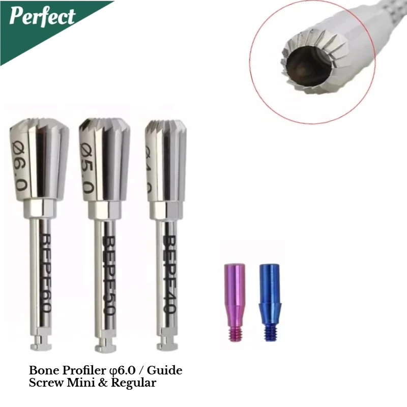 

Направляющая для удаления костей с зубного имплантата, дрель, профилер, крутящий момент, ручная отвертка, подходит для хирургического инструмента OSSTEM Hiossen