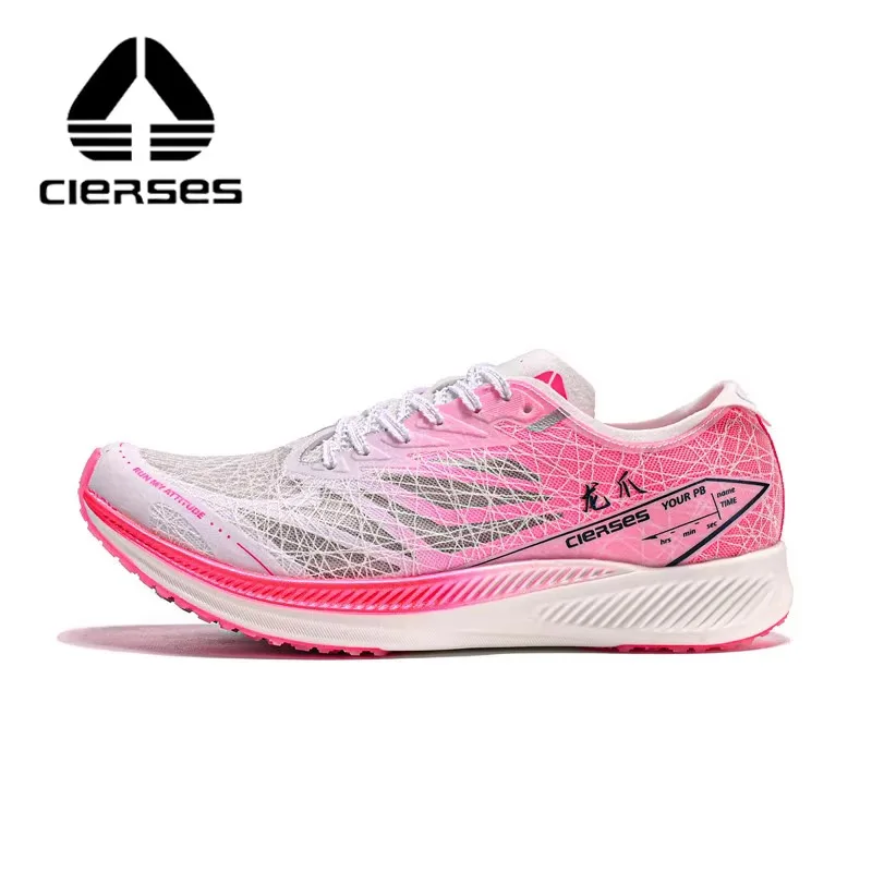 CIERSES Dragon's Claw1.0 Carbon Fiber Plate Marathon Running Shoes Men's Mesh Shock Absorption and Recoil Training Shoes 2436