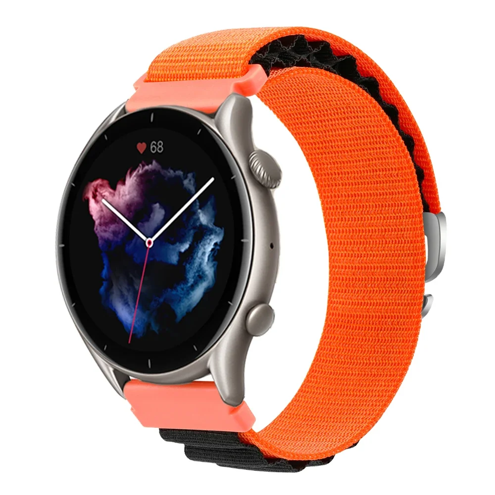22mm Nylon Band For Huami Amazfit GTR4 GTR3 GTR 4 3 Pro 2E Wrist Straps For Amazfit GTR 47mm Stratos 2 Watch Bracelet Watchbands image 4