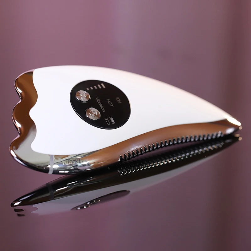 เครื่องยกกระชับใบหน้ากระแสไฟฟ้าไมโคร kskin ที่ชาร์จ USB เครื่องนวดกัวชาไฟฟ้าเครื่องนวดยกกระชับผิวเครื่องนวดร่างกายใบหน้า