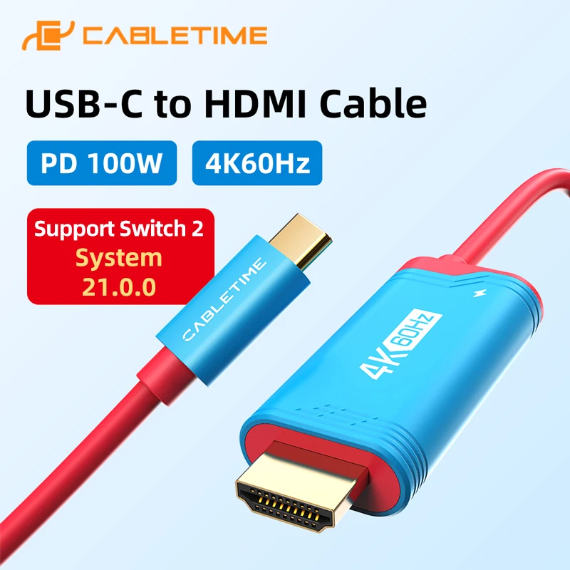 Cabletime 4K60Hz Ty… - image