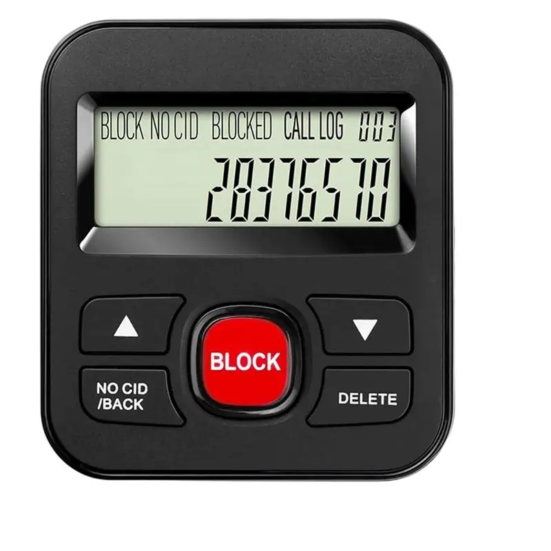 New Arrivals-Blacklist Enabled Caller Id Box For Landline Phones, Call Blocker Device With Simple Unwanted Call Blocking Functio