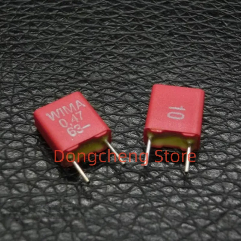 5/20/50PCS 100％ New Original WIMA MKS2 5MM Film capacitor 0.1UF 0.22uF 0.33uF 0.47uF 1uF 2.2uF 3.3uF 10uF 50v 63v 100v 5%/10%