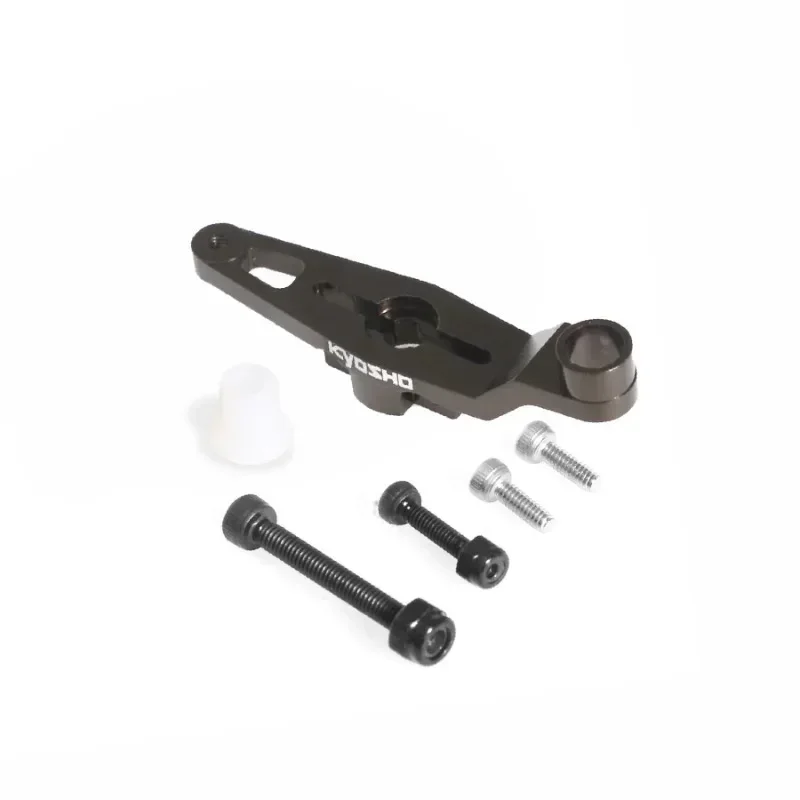 Bras Servo d'accélérateur en métal pour voiture RC Kyosho, accessoires de pièces de mise à niveau, moteur, bras Servo, IFW455, MP10, MP9, 1/8
