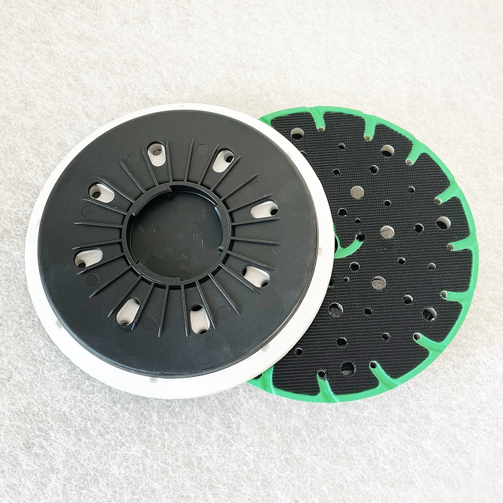 1PC 6 Inch 150mm Abrasive Disc Sanding Pad Hook and Loop Backing Plate Compatible Festool 202461 RO 150 Sander Grinder