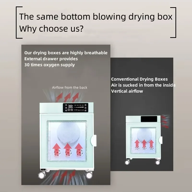 Pet Drying Cabinet - Universal Drying Cabinet for Cats and Dogs - Intelligent Dual-Control Pet Drying Machine