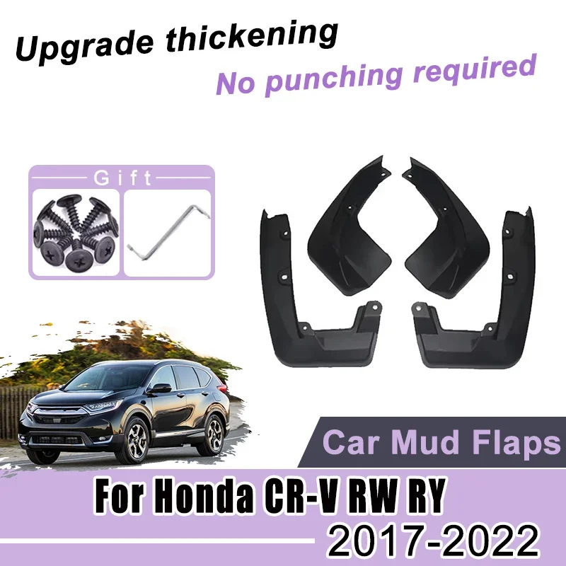 

Car Mudguard for Honda CR-V CR V CRV RW RY 2017~2022 2018 Mudguards Special Guard Splash Fender Anti-splash ABS Auto Accessories