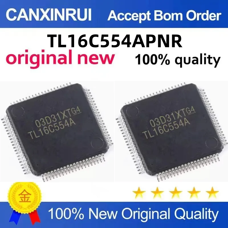 

Original TL16C554APNR TL16C554APN TL16C554A package: QFP-80