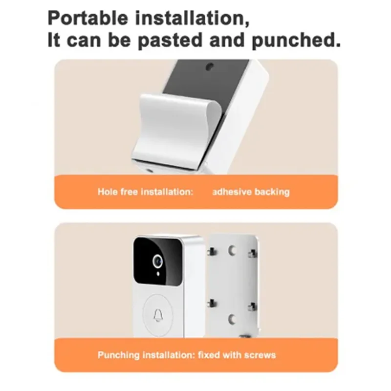 Y19A สมาร์ทไร้สาย Wifi Video Doorbell กันน้ํา 1080P HD Video Doorbell พร้อมกล้อง HD อินฟราเรด Night Vision กล้องง่าย U