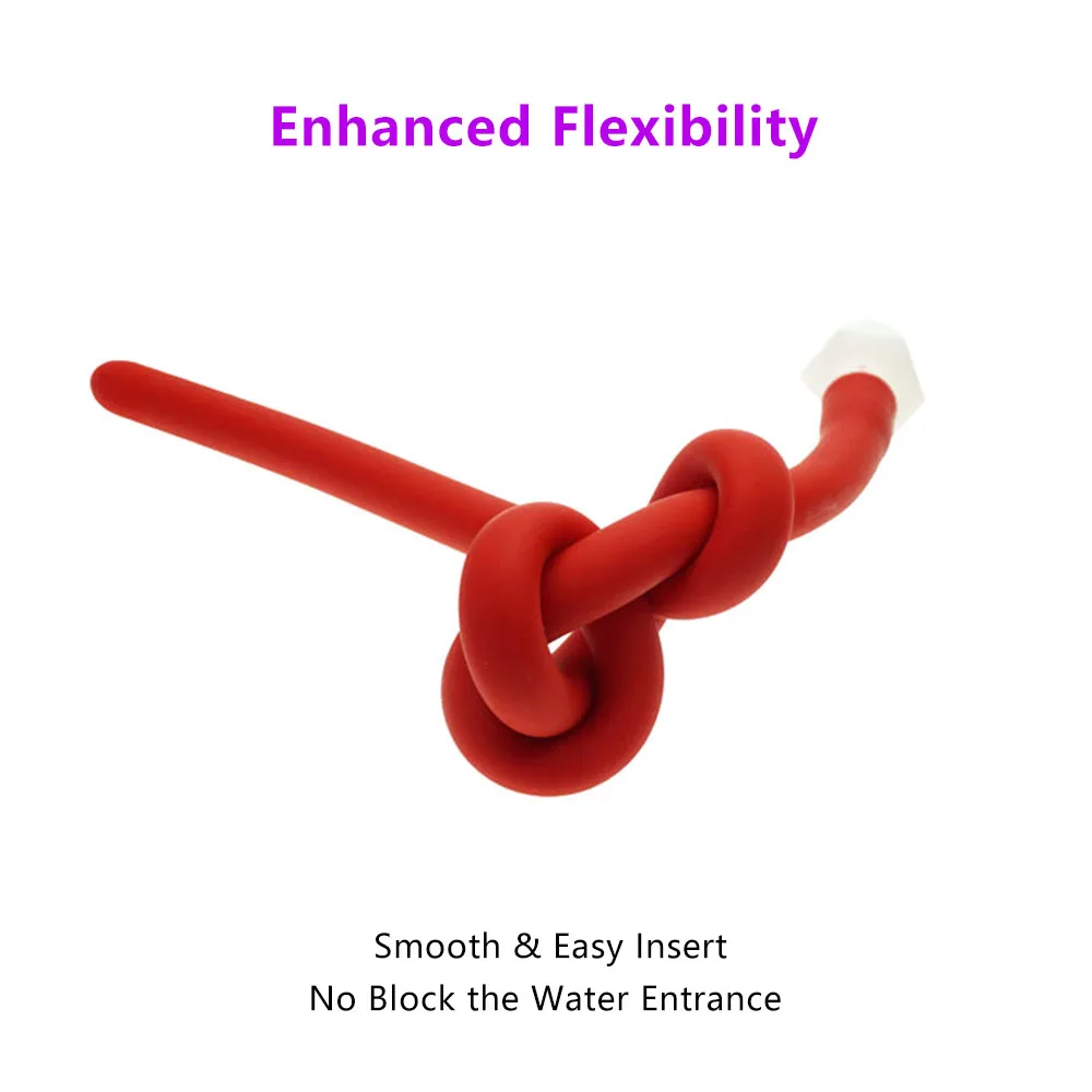 50/100/150/200 سنتيمتر طويلة نضح سيليكون حقنة شرجية الشرج دش تنظيف أنبوب بعقب المكونات فوهة تلميح صنبور مرفق مثلي الجنس لعبة #5