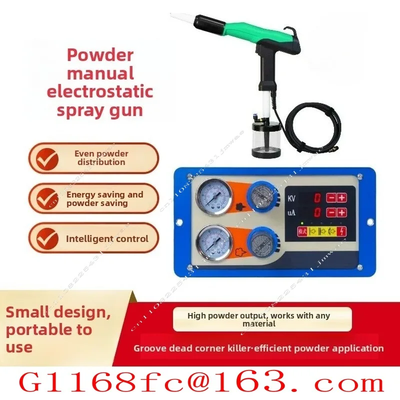 High Quality Professional Electrostatic Powder Small Electrostatic Spraying Machine Evenly Applies Powder