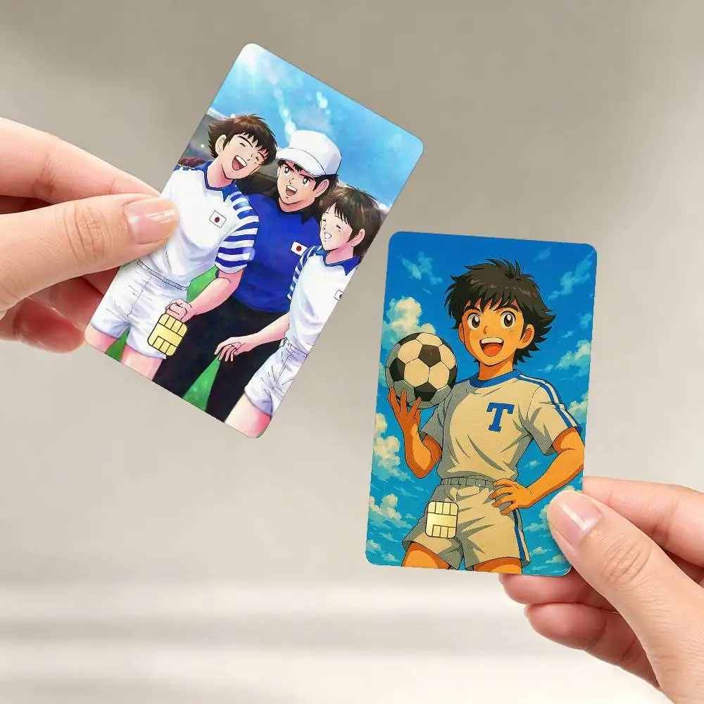 Captain Tsubasa Anime Sticker Film Tape Skin for Credit Card Debit Card Waterproof Stickers