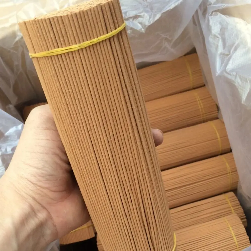 1/2Box Sandalwood Mugwort Scent Incense Stick Tranquilize Mind Sleeping Aiding Refreshing Scent Home Office Bedroom Natural