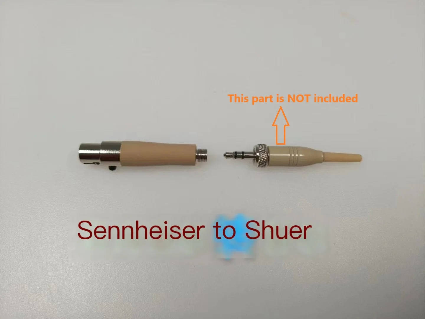 Sennheiser plug turn to Shure plug , Shure plug turn to Sennheiser  plug, use on microphone