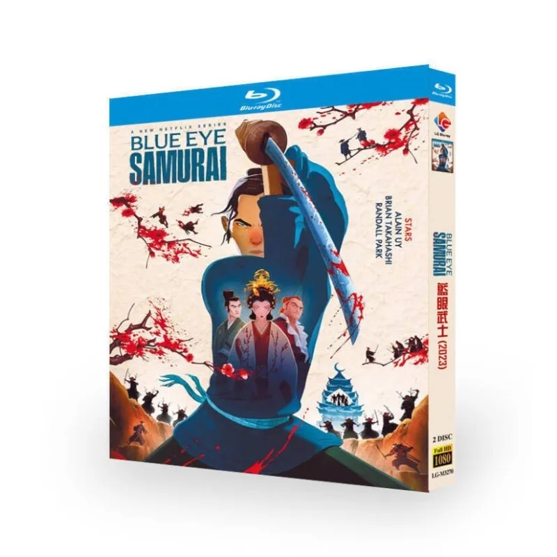 Blue Eye Samurai:Season 1 2023 2-Disc All Region New Box Set Blu-ray Disc