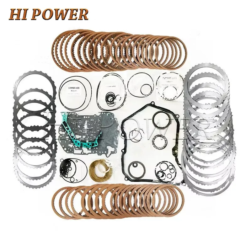09K TF61-SN Automatic Transmission Master Overhaul Repair Kit Gaskets For VW 09K TF61-SN Car Gearbox Friction Steel Plate