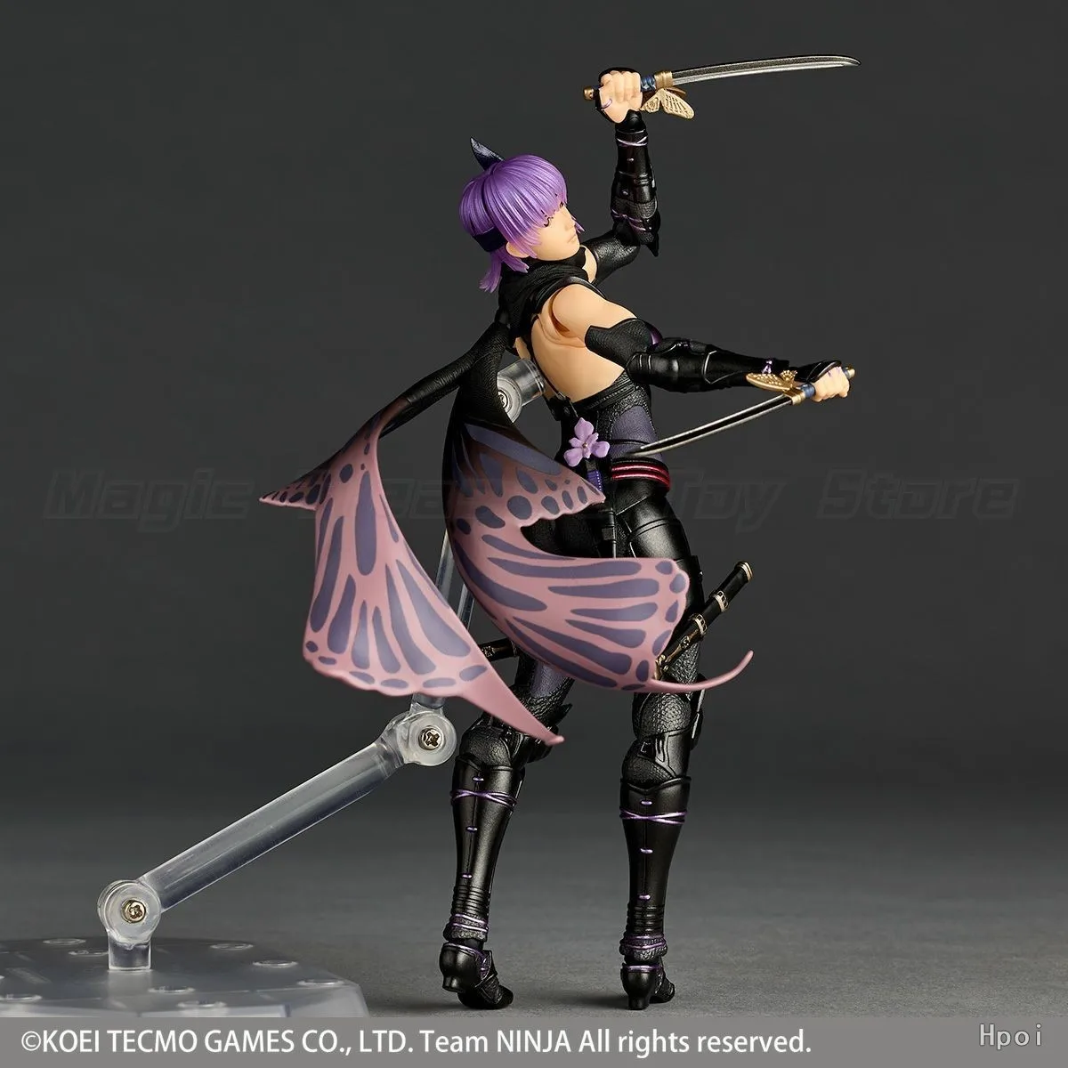 【البيع المسبق】لعبة شخصية أصلية من KAIYODO Revoltech Ninja Gaiden Ayane هدية