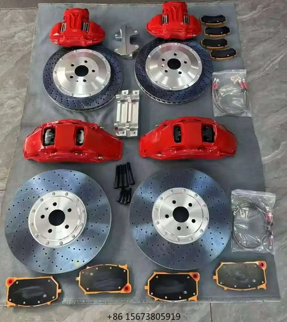 Custom 10 Pot Brake Calipers 10n Rear 4 Pot Eletronc Parking Kit for Rim 21 Inch Evoque P250 Defender Velar